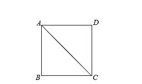 正方形對角線求面積